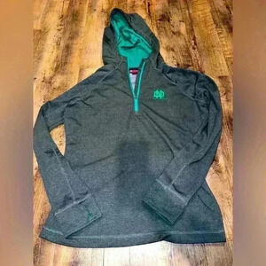 Colosseum University of ND women’s ls hooded shirt